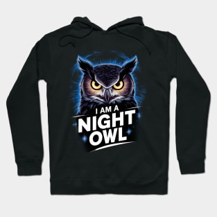 Night Owl Wisdom: Embrace the Darkness T-shirt Hoodie